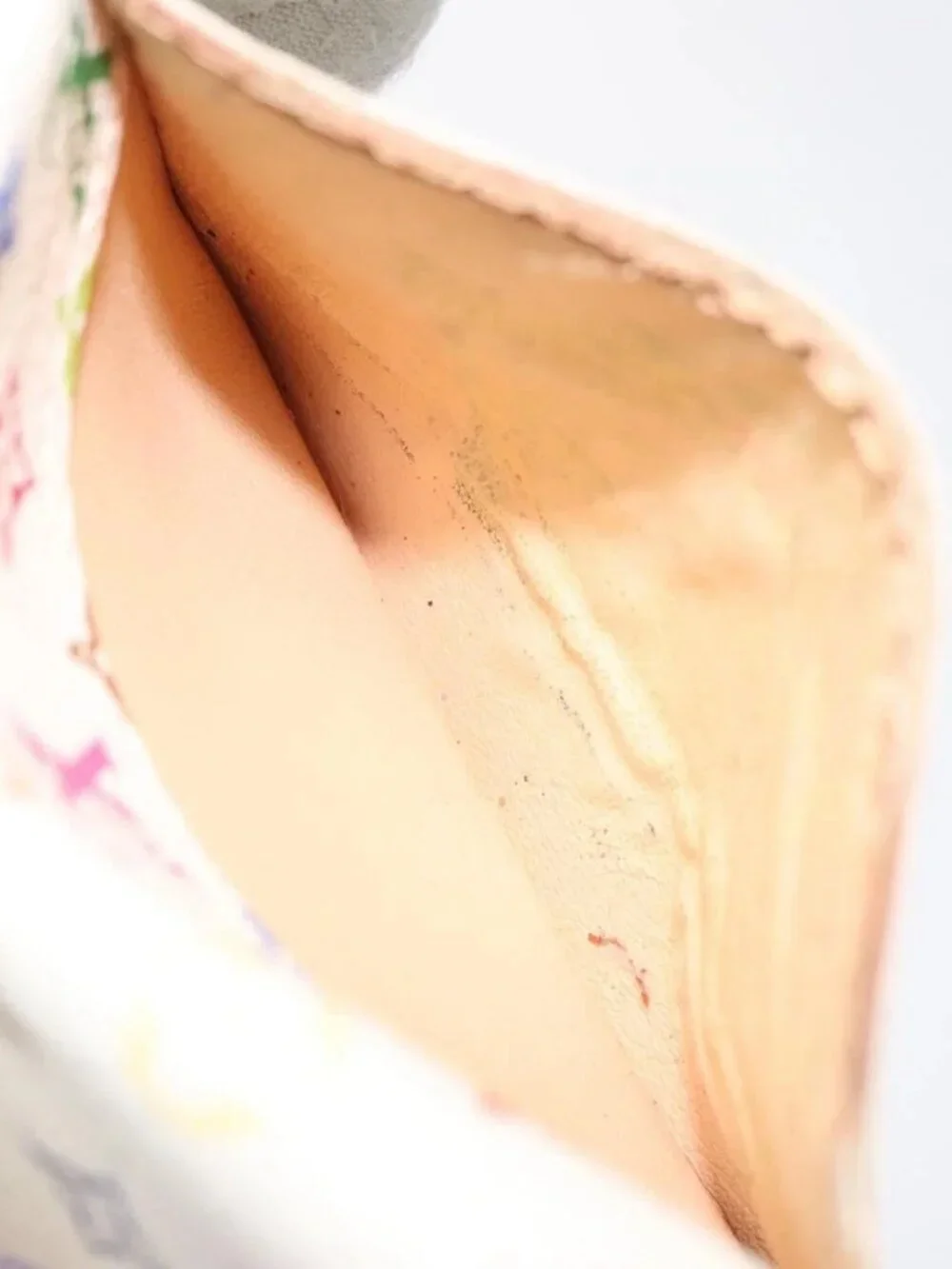 LOUIS VUITTON Monogram Multicolor Anvelop Cult De Vuitto M66557 LV Auth hk2553